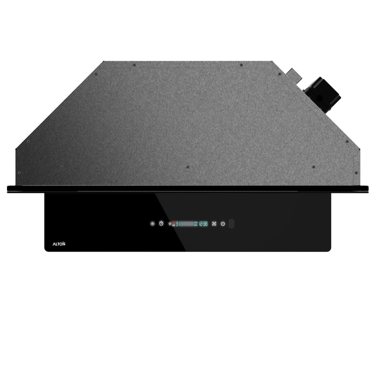 هود مخفی توکار مشکی آلتون مدل H810B عرض 80 سانت جک برقی