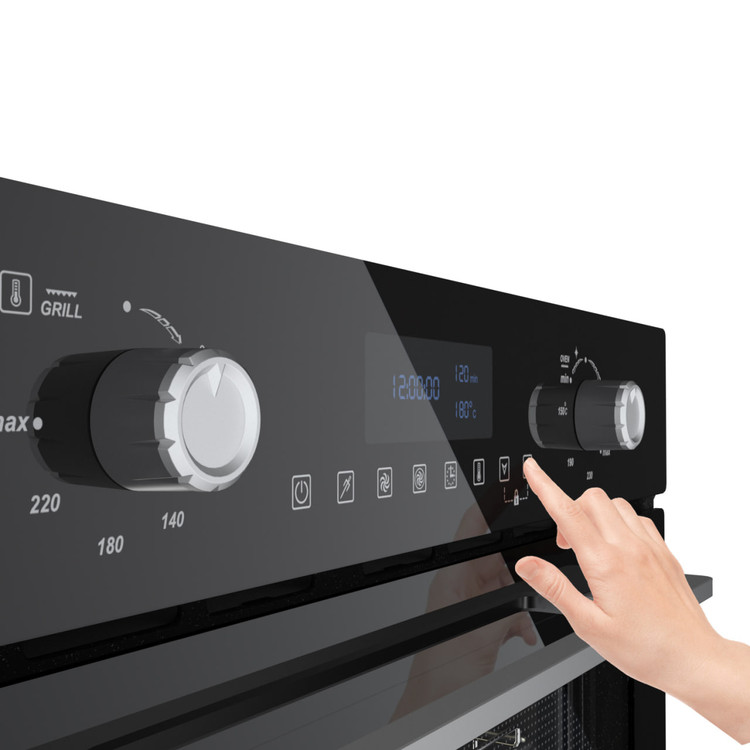 فرتوکار برقی مشکی آلتون مدل V920B عرض ۹۰ سانت